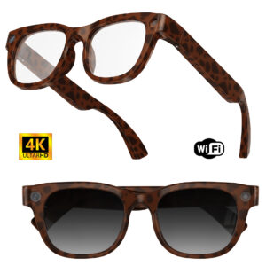 V6 AI Smart Glasses 13MP Stabilized Camera 1200P Video & Real-Time Translation